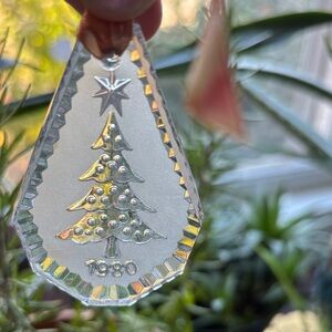 Waterford Crystal Christmas Tree Ornament